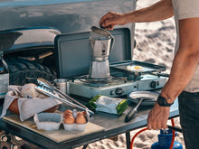 Load image into Gallery viewer, CADAC 2 COOK 3 Pro Deluxe/ Portable 3 Piece/ Gas Barbeque/ Camp Cooker