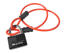 Load image into Gallery viewer, A6 Adventure Equipment Cable Lock Kit - (Orange)