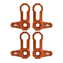 Load image into Gallery viewer, L-SHAPED ROOF LOCKS - JK JEEP (Set of 4) - ORANGE