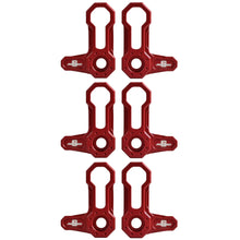 Load image into Gallery viewer, L-SHAPED ROOF LOCKS - JL/JT JEEP (Set of 6) RED