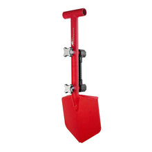 Load image into Gallery viewer, Shovel / Mount Combo - Red Mini Shovel / Black SSM with Knobs