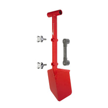 Load image into Gallery viewer, Shovel / Mount Combo - Red Mini Shovel / Grey SSM with Knobs
