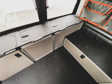 Load image into Gallery viewer, Alu-Cab Alu-Cabin Canopy Camper - Toyota Tundra 2022-Present 3rd Gen. - Middle Utility Module - 6'5" Bed
