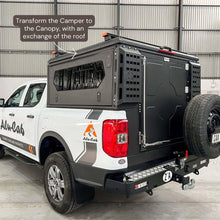 Load image into Gallery viewer, Alu-Cab ModCAP Camper for Mid-Size Trucks 6' Bed