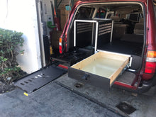 Load image into Gallery viewer, Toyota Land Cruiser 1991-1997 80 Series - Single Drawer Module with Fitted Top Plate - 24-3/16"W x 8"H x 40"D