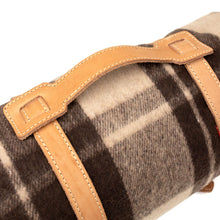 Load image into Gallery viewer, Leather Carrier for Blanket, Bedroll, or Sleeping Bag