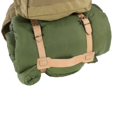 Load image into Gallery viewer, Leather Carrier for Blanket, Bedroll, or Sleeping Bag