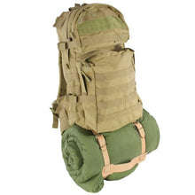 Load image into Gallery viewer, Leather Carrier for Blanket, Bedroll, or Sleeping Bag