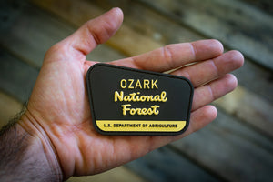 Ozark National Forest Rubber Morale Patch