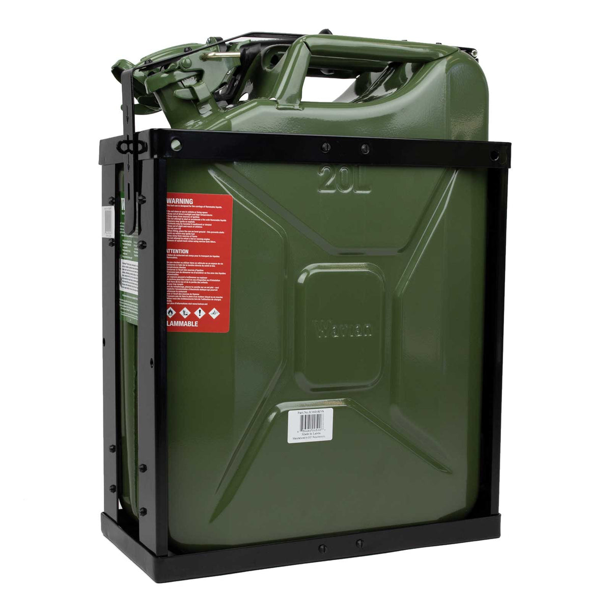 Wavian 20L Gas Can Holder - Top Loading – Overland Addict