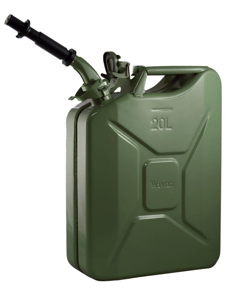Wavian Metal Fuel Can | Overland Jerry Can – Overland Addict