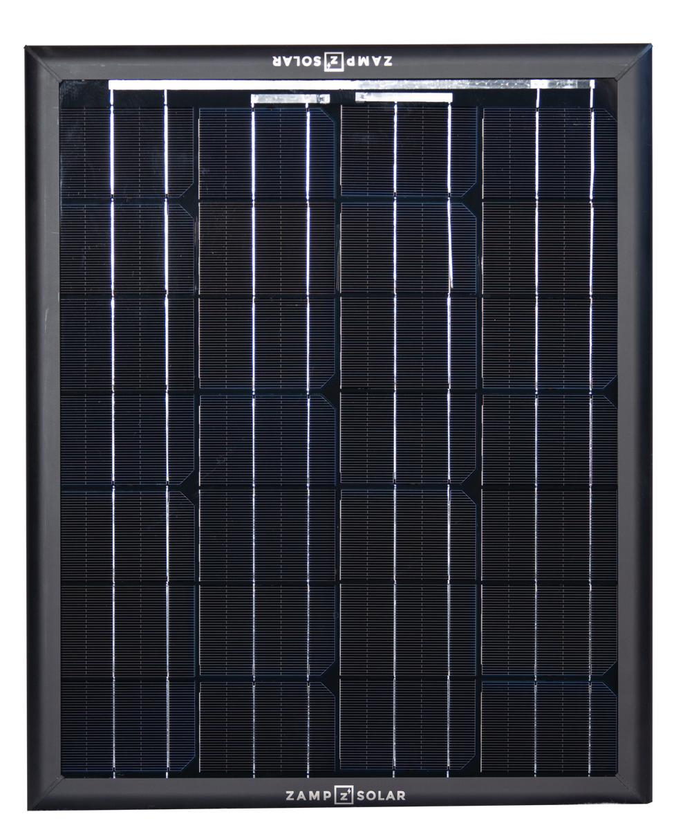 Zamp Solar OBSIDIAN® SERIES 25 Watt Trickle Charge Solar Panel Kit