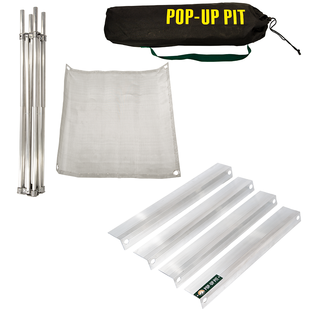 Fireside Outdoor Overland Pop-Up Fire Pit with a Heat Shield – Overland ...