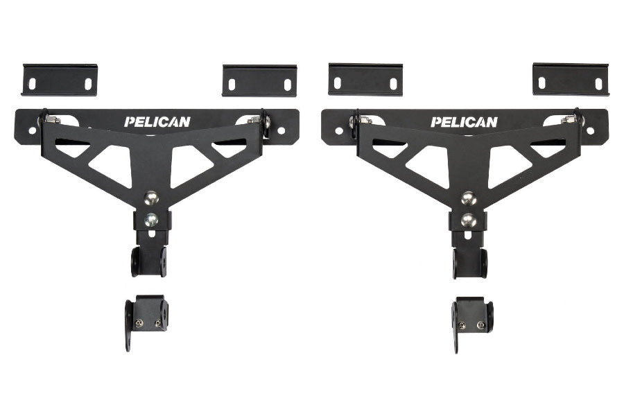 PELICAN ペリカン カーキャリア マウント 5kg SIDEMT001B Side Mount (Toyota Deck Rail)：車高調 カー用品専門店  車院 - アウトドア