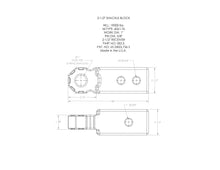 Load image into Gallery viewer, Shackle Block 2.5&quot; Assembly - Black