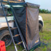 Kestrel Vehicle Shower Enclosure In Full-Privacy Black