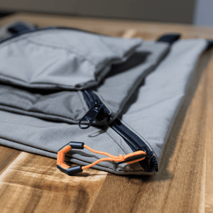 Up-Cycled Utility|Tool |Gear Bags Diagonal Zipper 3 Pack