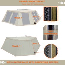 Load image into Gallery viewer, 270° Peregrine Left 2.0 Deluxe Awning Wall 2 With Screen