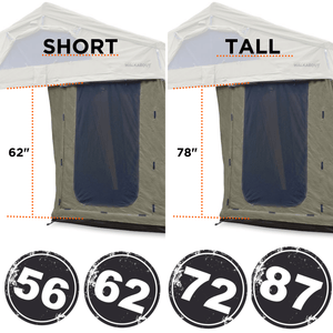 Annexes For Walkabout™ Roof-Top Tent