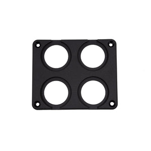 29mm Quadruple Flush Mount Plate