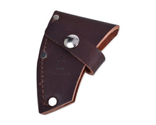 Load image into Gallery viewer, 2lb Wood-Craft Pack Axe, 24″ Curved Handle with Leather Mask