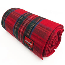 Load image into Gallery viewer, Royal Stewart Plaid Wool Blanket