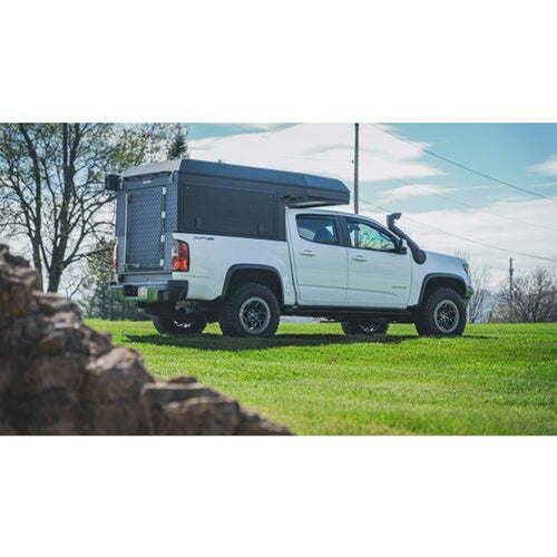 Alu-Cab Canopy Camper Fit Kit for Chevy Colorado and GMC Canyon - Black