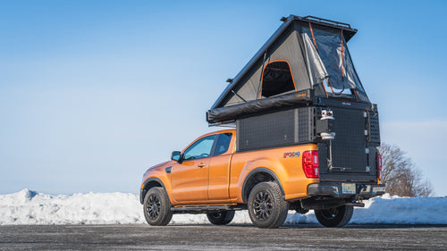 Alu-Cab Canopy Camper Fit Kit for Ford Ranger - Black