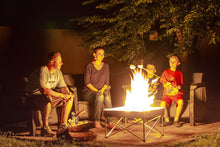Load image into Gallery viewer, Fireside Outdoor Pop-Up Portable Fire Pit with Heat Shield