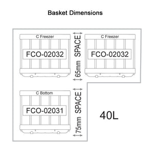 40L Legacy Smart QC Fridge/Freezer