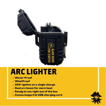 Load image into Gallery viewer, Black Beard Arc Lighter