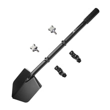 Load image into Gallery viewer, Shovel / Mount Combo - Black LONG Shovel / Black UMD with Knobs