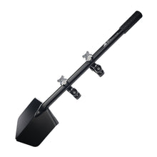 Load image into Gallery viewer, Shovel / Mount Combo - Black LONG Shovel / Black UMD with Knobs