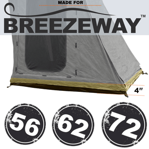 4″ Zip-On Annex To Floor Extensions For Breezway