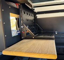 Load image into Gallery viewer, Folding Camp Table with Cutting Board &amp; Side Molle Box