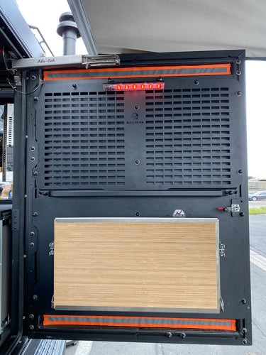 GP Factor Alu-Cabin Full Length Rear Door Molle Panel