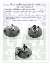 Load image into Gallery viewer, Adventure Skottle Grill Kit