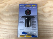 Load image into Gallery viewer, 29mm Panel Mount Dual Volt Meter (9-48Vdc)