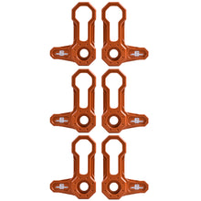 Load image into Gallery viewer, L-SHAPED ROOF LOCKS - JL/JT JEEP (Set of 6) ORANGE