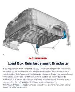 RSI Smartcap EVOa Adventure for Ford Ranger Crew Cab – 5' 2024