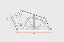 Load image into Gallery viewer, Nova - Hybrid Foldout Rooftop Tent