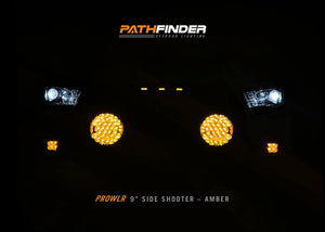 PROWLR 9" LED Driving Light [TRUE AMBER] from Backwoods Adventure Mods