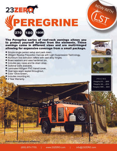 180°  Peregrine Awning With Light 2.0 Suppression Technology