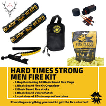 Load image into Gallery viewer, The Hard Times Strong Men | Fire Starter Kit