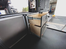 Load image into Gallery viewer, Alu-Cab Alu-Cabin Canopy Camper - Chevrolet Silverado 1500 / GMC Sierra 1500 2019-Present 4th Gen. - Rear Double Drawer Module