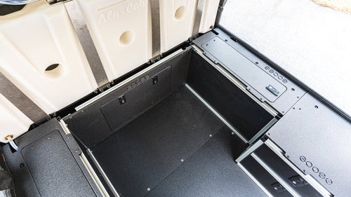 Alu-Cab Alu-Cabin Canopy Camper - Toyota Tundra 2007-2021 2nd and 2.5 Gen. - Front Utility Module - 5'5