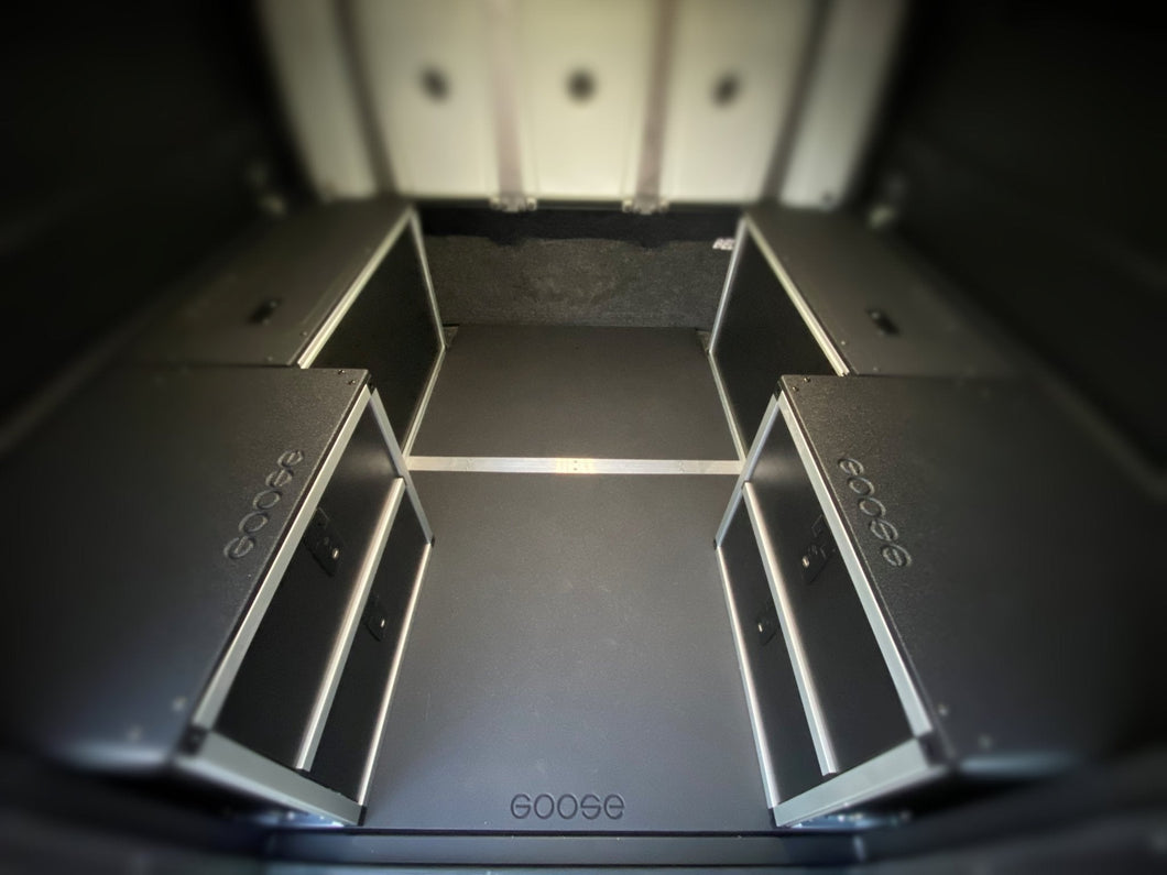 Alu-Cab Canopy Camper V2 - Chevy Colorado/GMC Canyon 2015-2022 2nd Gen. - Bed Plate System - 6' Bed