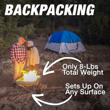 Load image into Gallery viewer, Fireside Outdoor Pop Up Portable Fire Pit - Basecamp