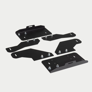 Decked CargoGlide Mounting Brackets - brackets & spacers to mount CargoGlide