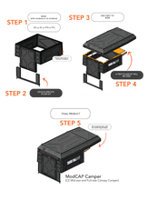 Load image into Gallery viewer, Alu-Cab ModCAP Camper for Full-Size Trucks 6.5&#39; Bed